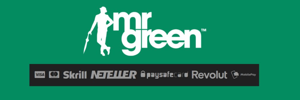 Oversigt over betalingsmetoder hos Mr Green