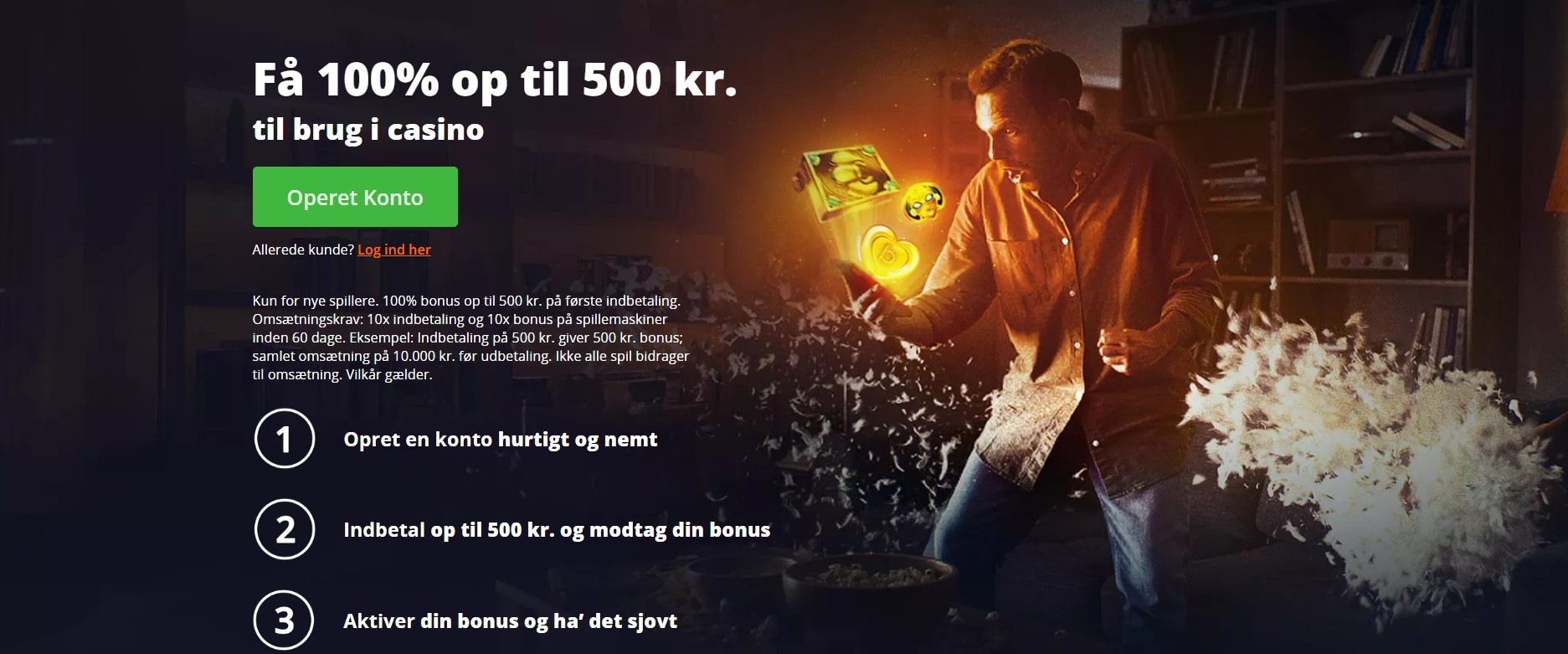 Betsson bonus info