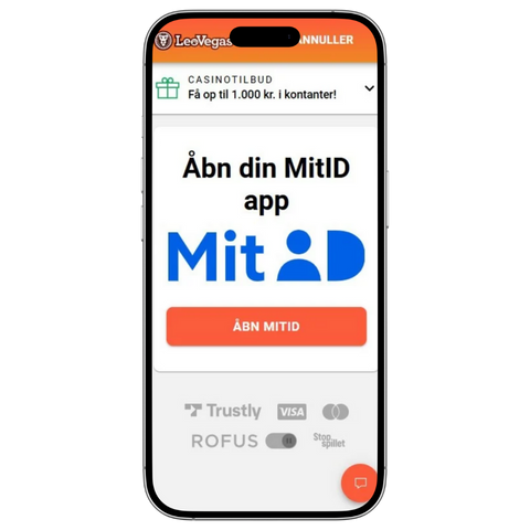 LeoVegas mobilcasino Danmark