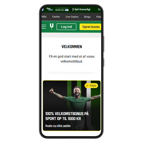 Unibet mobil bonus