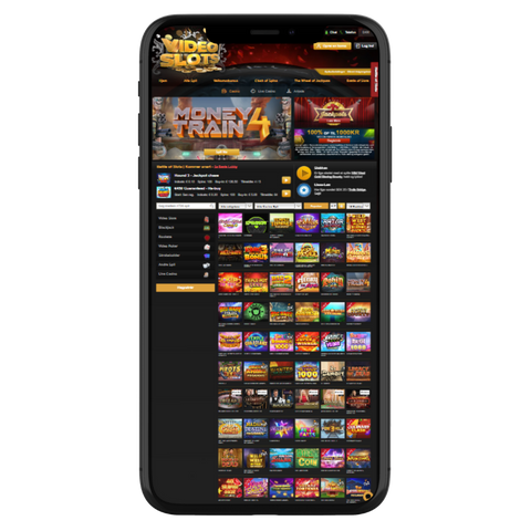 Mobiloplevelse hos Videoslots