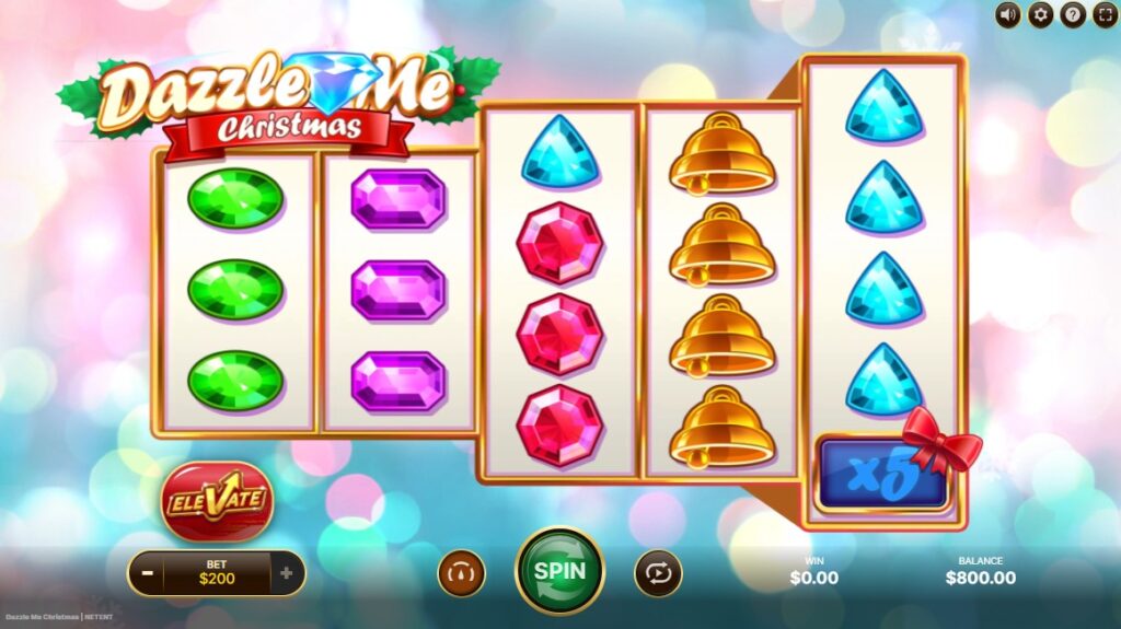 Dazzle Me Christmas – Jule slot med bonusser & Free Spins