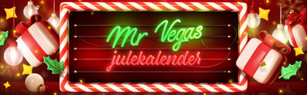 Mr Vegas julekampagne (eksempel fra 2025)